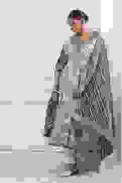 White Cotton Kalidar Suit Set image number 6