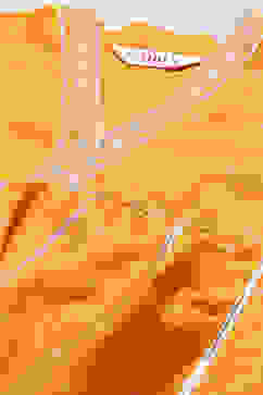 Mehandi Poly Cotton Anarkali Kurta Palazzo Suit Set image number 1