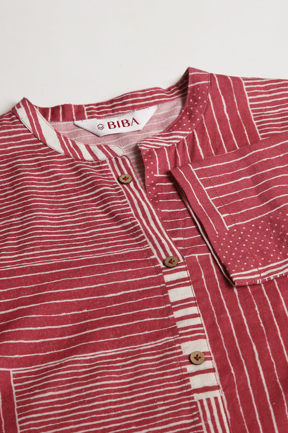 Green Cotton Blend Straight Kurta Slim Pant Suit Set image number 1