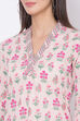 Peach Cotton Straight Kurta Sharara Suit Set image number 1