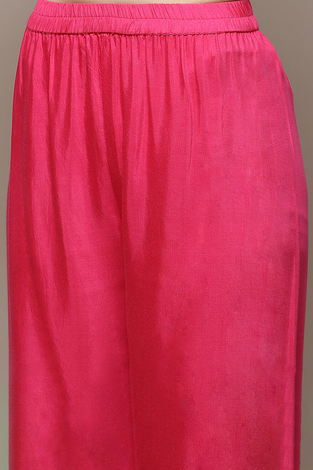 Pink Muslin Digital Print Unstitched Suit Set image number 3