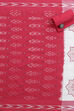 Pink Flex Hand Block Print Unstitched Suit Set image number 3