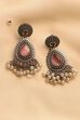 Oxid Light Pink Brass Oxidised Drop & Danglers image number 0