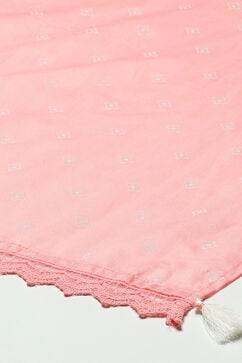 Blush Pink Rayon A-Line Suit Set image number 3