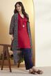 Blue Polyester Straight Fusion Set