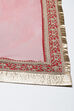 Rohit Bal Red Cotton Silk Anarkali Yarndyed Suit Set image number 2