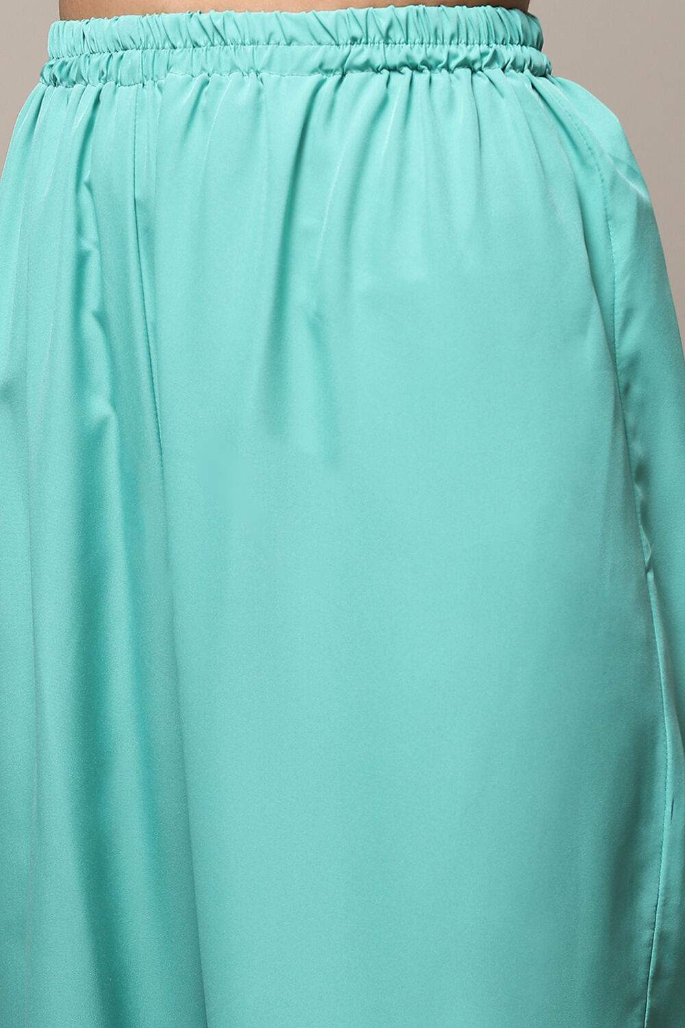 Maroon Chanderi Machine Embroidered Unstitched Suit Set image number 4