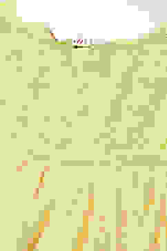 Yellow Cotton Flared Solid Dress image number 1