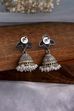 Navy Stone Earrings image number 2