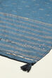 Blue Cotton Blend Yarndyed Dupatta image number 1