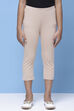Black Cotton Lycra Capris image number 2