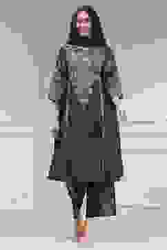 Blue Pure Cotton Printed Straight Suit Set image number 5