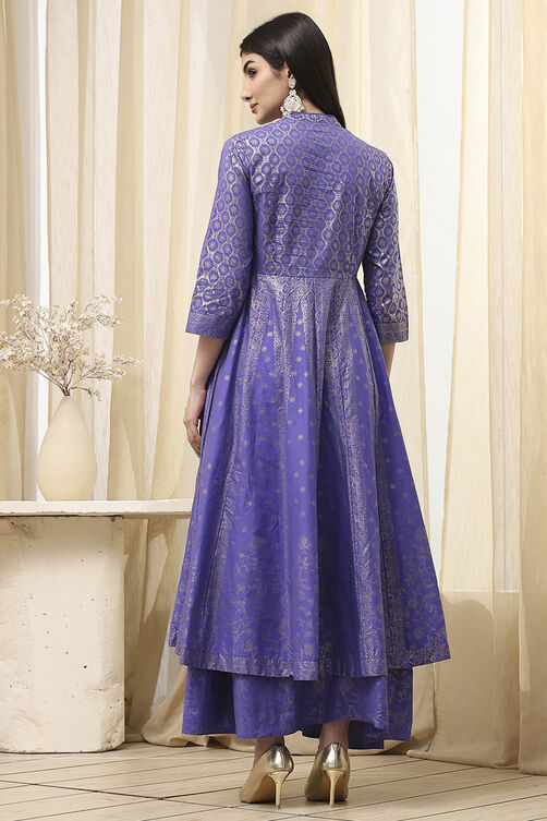 Lavender Cotton  Dress image number 3