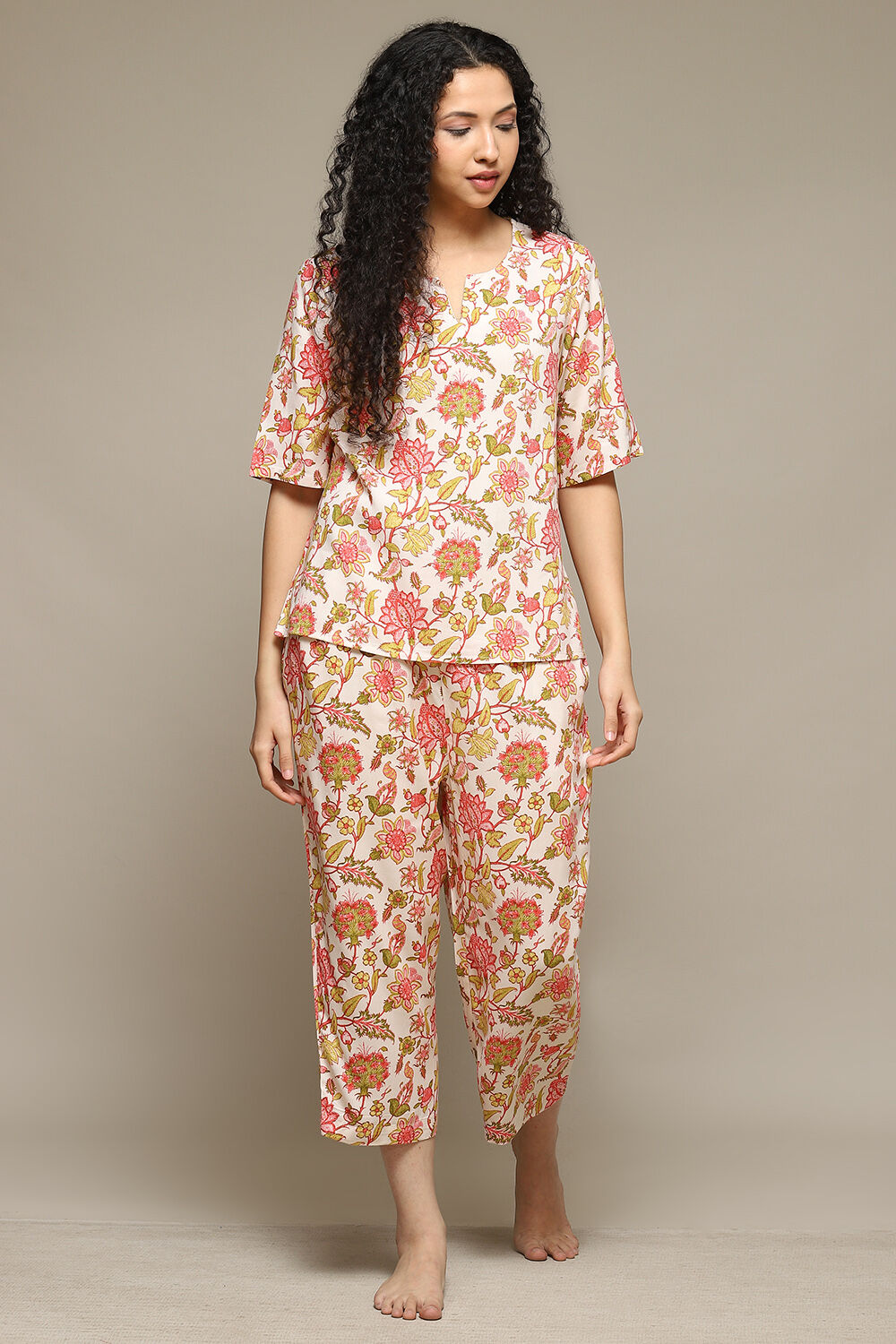Two piece pyjama set cheap
