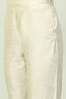 Black Art Silk Pants image number 1