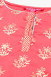 Turquoise Cotton Straight Printed Kurta Patiala Salwar Suit Set image number 1
