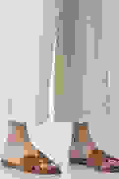 Natural Cotton Straight Palazzos image number 6