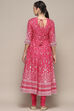 Fuschia Cotton A-Line Suit Set image number 5