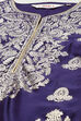 Pink & Purple Polyester Straight Printed 2 Piece Set image number 1