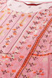 Pink Art Silk Straight Kurta image number 1