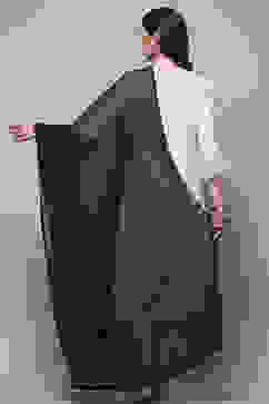 Black Polyester Dupatta image number 2