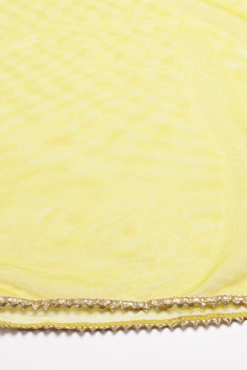 Saffron Rayon Straight Kurta Pants Suit Set image number 4