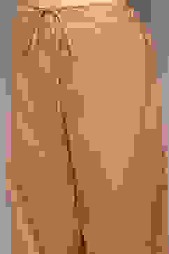 Peach Polyester Straight Kurta Palazzo Suit Set image number 2