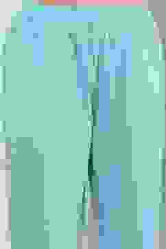 Turquoise Cotton Printed Kalidar Kurta Set image number 2