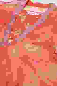 Orange Art Silk Cape Lehenga Set image number 2