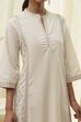 Fuchsia Cotton Printed A-Line Kurta image number 1