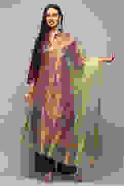 Gold Poly Chanderi Dupatta image number 0