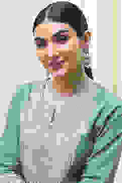 Turquoise Brass Drop & Danglers image number 3