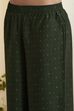 Green Viscose Rayon Printed Straight Kurta Set image number 2