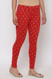 Beige Cotton Leggings image number 3