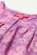 Purple Rayon Printed Sleepwear image number 1