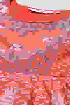 Coral Cotton Anarkali Suit Set image number 1