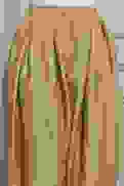 Gold Polyester Salwar image number 1