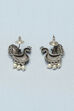 Silver Oxidised Earrings image number 2