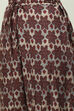 Brown Viscose Straight Kurta Palazzo Suit Set image number 2