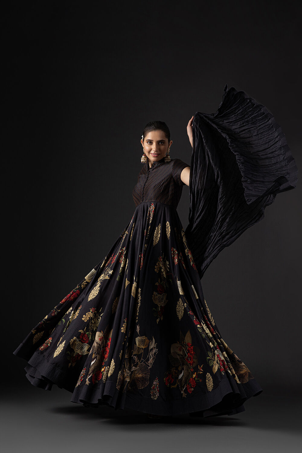 Biba black anarkali on sale