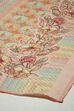Peach Linen Machine Embroidered Unstitched Suit Set image number 16