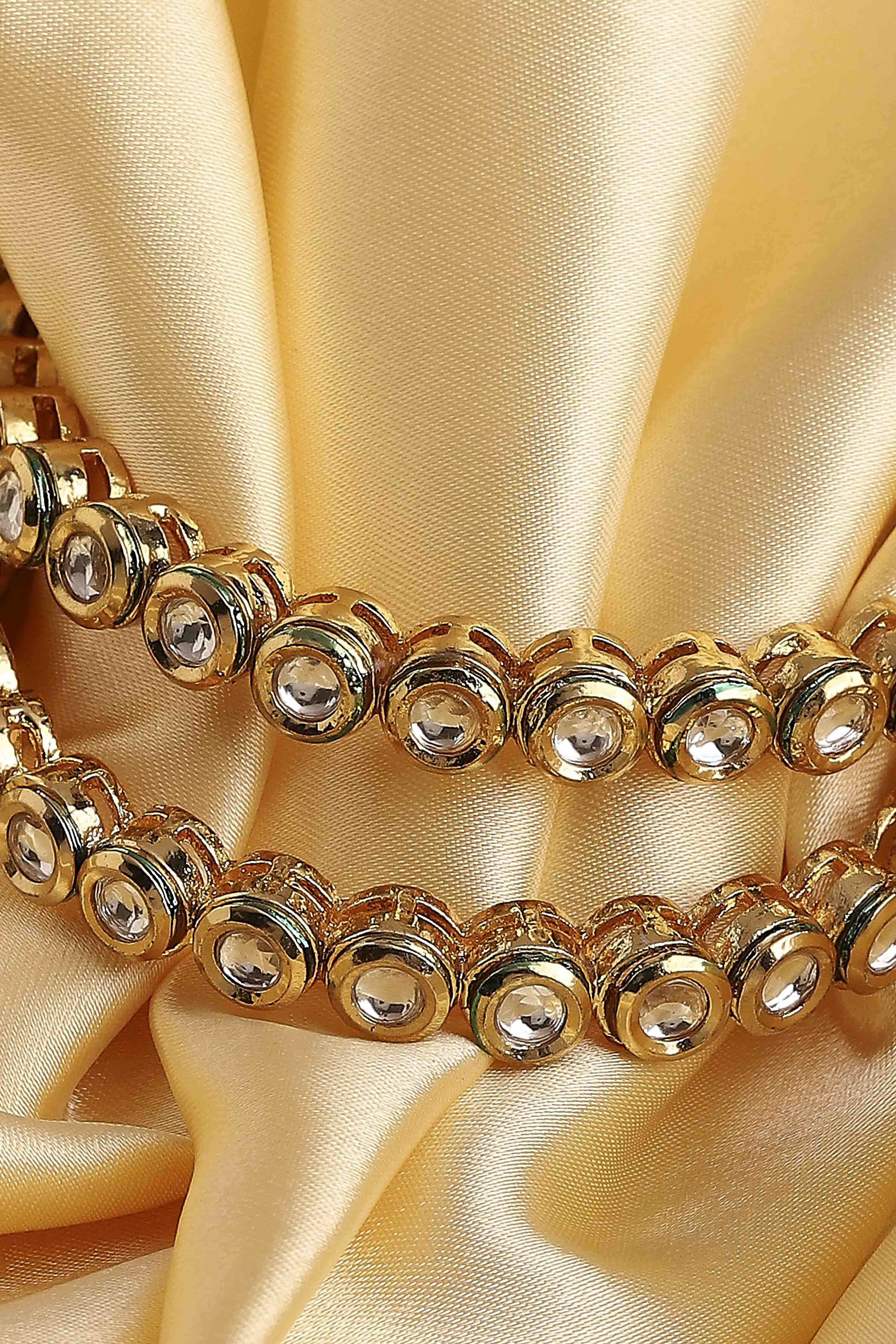 Gold Brass Bangle image number 5