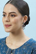 Light Purple Brass Earrings image number 3