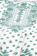 Green Cotton Flared Printed Kurta Dress image number 1