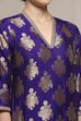 Fuchsia Pink Art Silk Printed Straight Co-ord Set image number 1