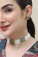 Mint Green Necklace Set image number 1