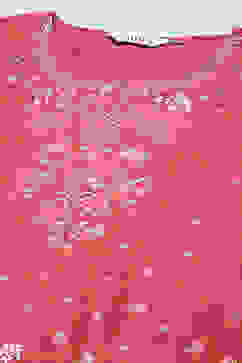 Fuchsia Cotton Sharara Set Kurta Sharara Suit Set image number 1