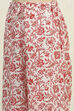 White and Blue Cotton Printed Unstitched Suit Set image number 3