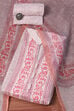 Pink Cotton Machine Embroidered Unstitched Suit Set