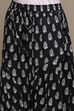 White Blue Cotton Printed Relaxed Salwar image number 1